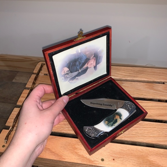 Hopalong Cassidy novelty knife co. VINTAGE knife - Picture 2 of 4